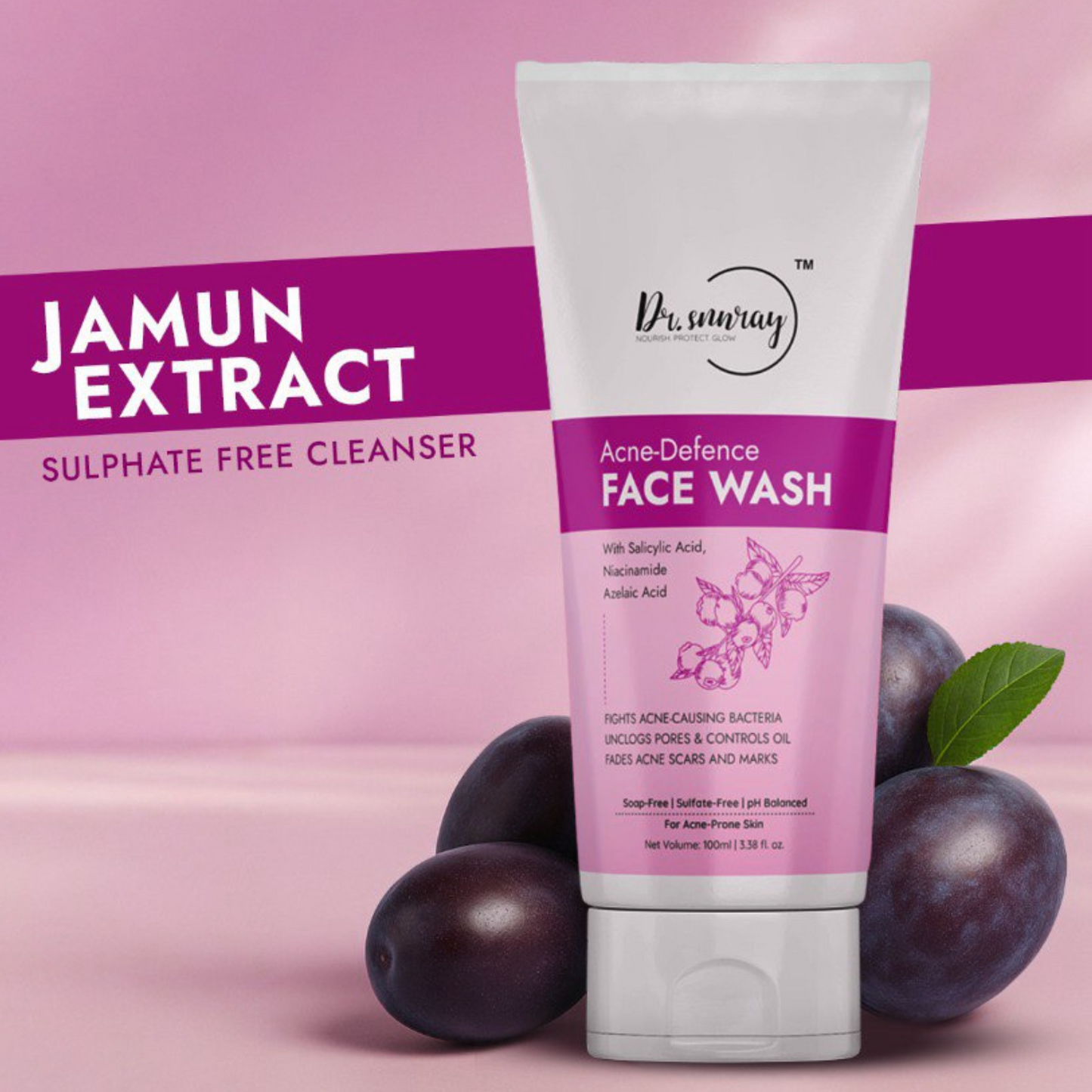 Acne-Defence Face Wash - DR. SUNRAY SKINCARE