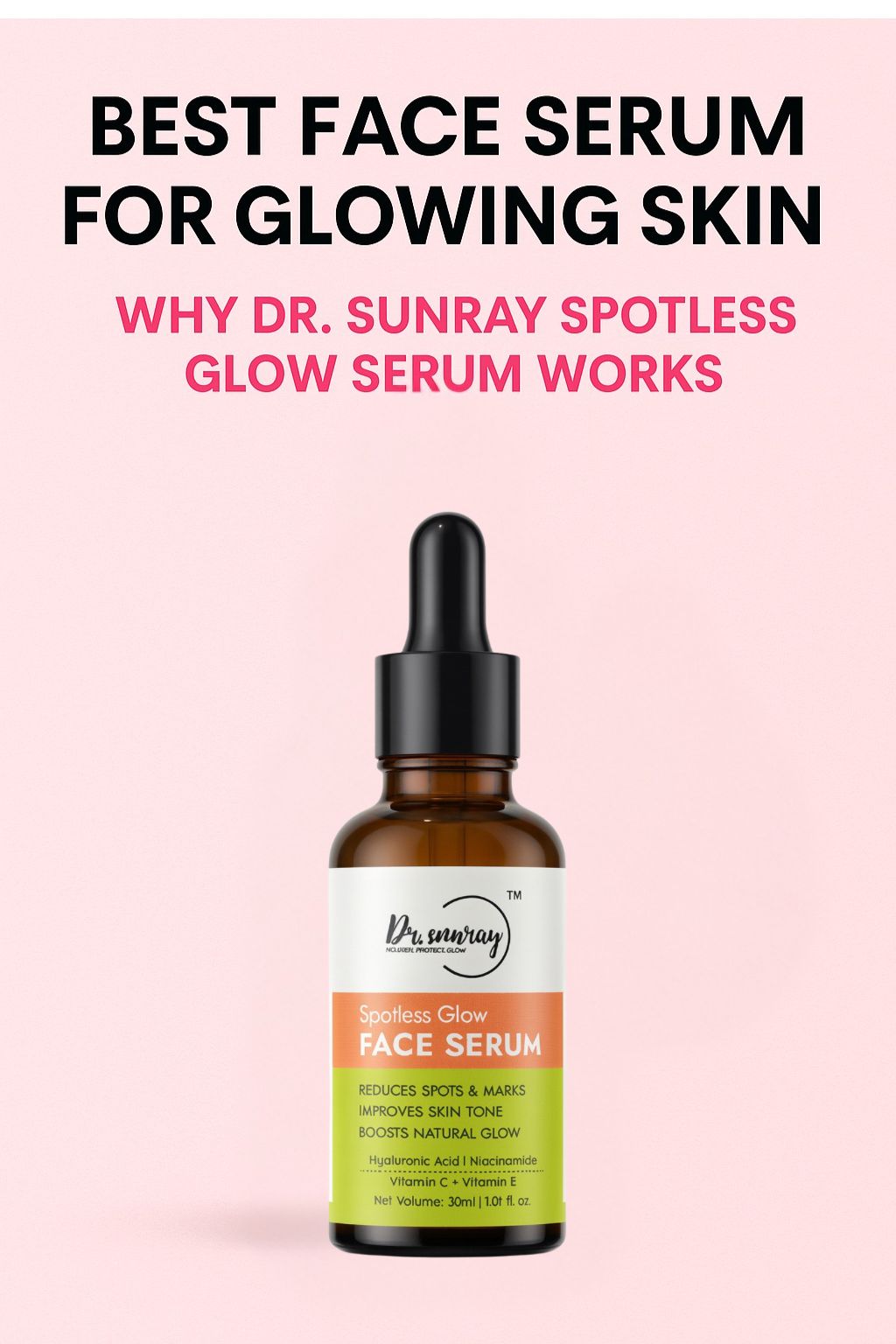 🌞 Unlock the Secret to Spotless, Radiant Skin with Dr. Sunray