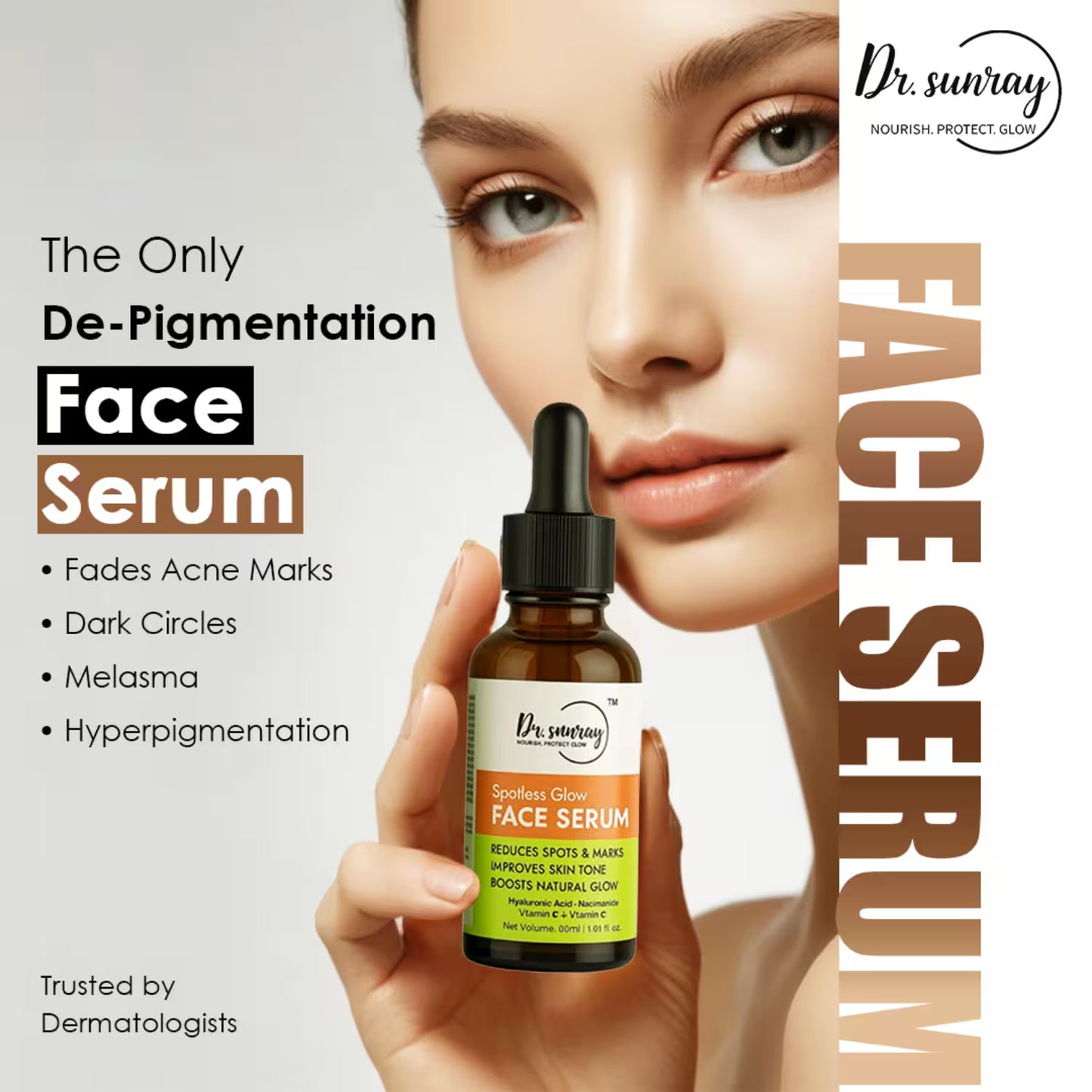 Spotless Glow Serum by Dr. Sunray | Brightening & Pigmentation Care