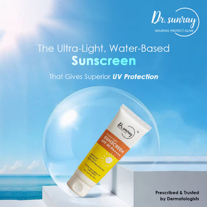 Hydra-Light Sunscreen SPF 50 PA++++ | Dermatologist-Recommended UV Shield